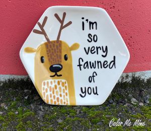 Chino Hills Fawn Plate