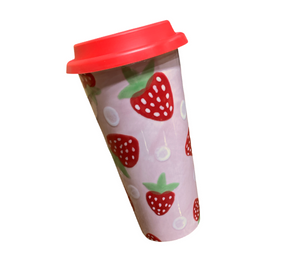 Chino Hills Strawberry Travel Mug