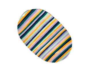 Chino Hills Stripes Platter