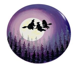 Chino Hills Kooky Witches Plate