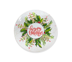 Chino Hills Holiday Wreath Plate