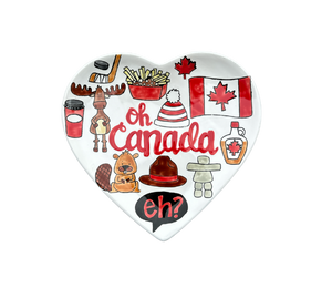 Chino Hills Canada Heart Plate