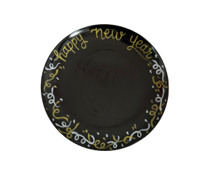 Chino Hills New Year Confetti Plate