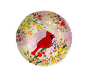 Chino Hills Cardinal Plate
