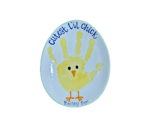 Chino Hills Little Chick Egg Plate