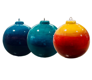 Chino Hills Jewel Toned Ombre Ornament