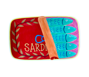 Chino Hills Sardines Dinner Plate